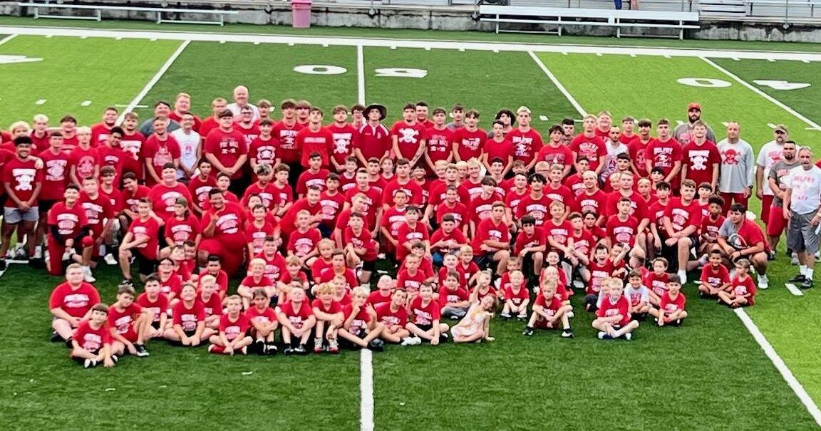 Over 150 attend Belfry youth football camp