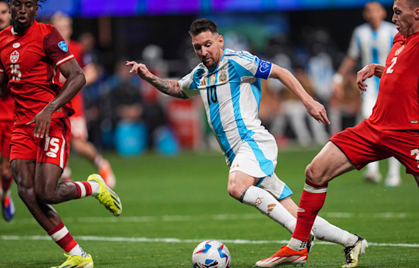 Messi, Argentina vs. Colombia in Copa America Final 2024