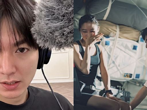 Lee Min Ho updates from recording studio; fans wonder if actor will sing OST for Ask the Stars with Gong Hyo Jin