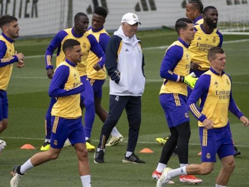 Novedades en el entrenamiento del Real Madrid