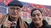 Amor por San Lorenzo: Aldo Nápole, el hincha de 100 años que fue homenajeado por el azulgrana y se volvió viral