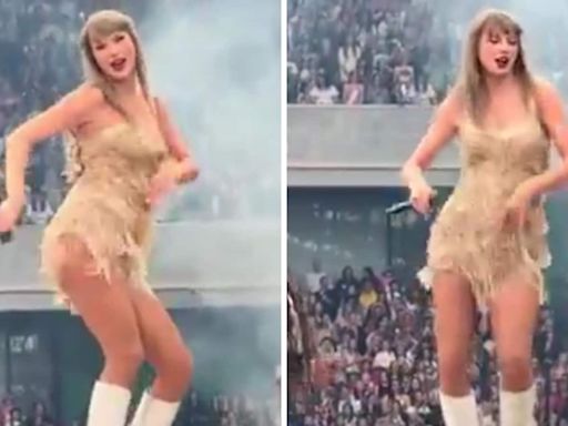 Taylor Swift's awkward dance moves on stage get mercilessly roasted: ‘This is how Salman Khan dances’