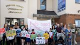 Mums for Lungs mount protest outside anti-Ulez MP Theresa Villiers’ office