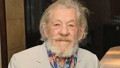 Sir Ian McKellen Rushed to Hospital After Falling Off Stage in London