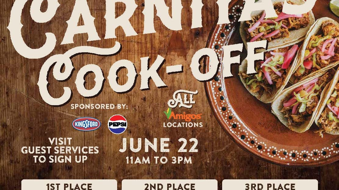 Want to enter your family carnitas recipe in a cook-off? Here's what you need to know