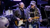 Neil Young and Stephen Stills pay tribute to David Crosby at benefit concert