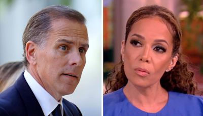 'The View': Sunny Hostin says Hunter Biden's federal firearms trial shows "that no one is above the law"