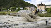 Tres personas desaparecidas por las graves inundaciones en el sur de Suiza