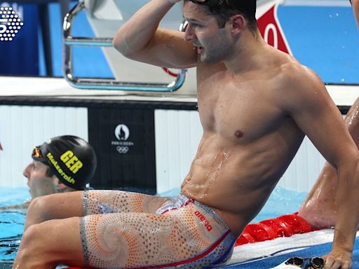 巴黎奧運／荷蘭隊肉色泳褲爆紅！下水後變透明 網驚：乍看像沒穿