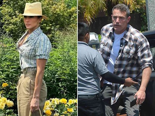 Jennifer Lopez and Ben Affleck Both Wear Their Wedding Rings While Spotted Separately in N.Y. and L.A.