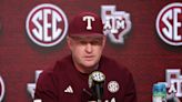 A&M's coach was asked about Texas job after loss. He wasn't happy.