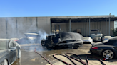 Sacramento Metro Fire crews called to another Tesla fire — this one was being dismantled