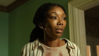 The shocking twist ending of Brandy's new A24 horror movie might not be what you think, says 'The Front Room' directors