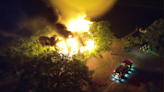 Photos: 3 homes on North Carolina island struck by lightning minutes apart