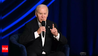 Biden slams Supreme Court at $28 million fundraiser with Obama, Clooney, Julia Roberts - Times of India