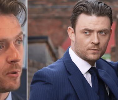 Corrie star confirms violent predator Joel is about to get much worse