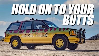 Somebody Buy This Jurassic Park Ford Explorer So I Don’t Have To