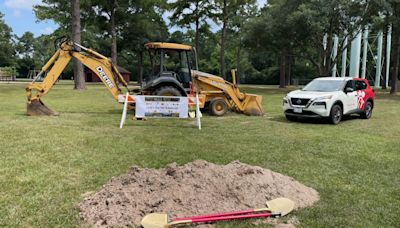 Groundbreaking held for inclusive playground in Tomball