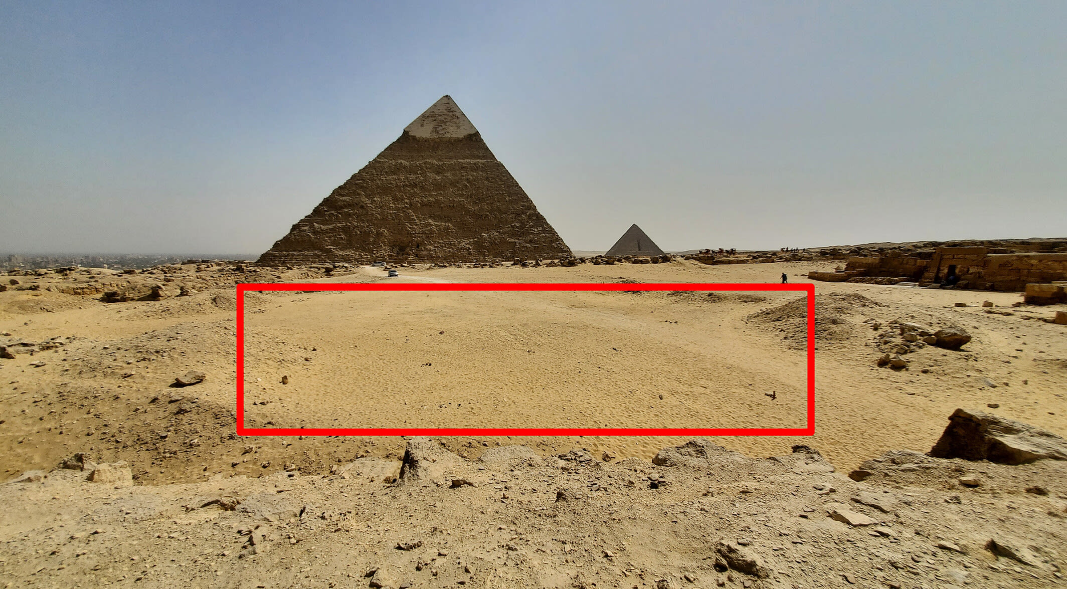 Archaeologists Discover a Hidden Structure Near the Giza Pyramids