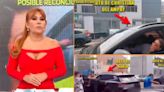 Magaly Medina califica de ‘tonta’ a Karla Tarazona por manejar carro de Domínguez: “Es la única que le cree”