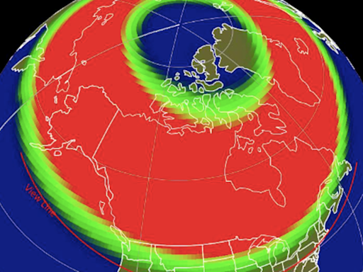 A 'severe' storm could make vibrant northern lights dance in Metro Vancouver