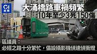 大涌橋路車禍｜十日兩嚴重車禍1死30傷 議員倡設衝燈偵速攝影機 - 香港01