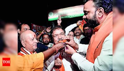 BJP Celebrates Historic Haryana Win as Bihar Politics Shifts | Patna News - Times of India