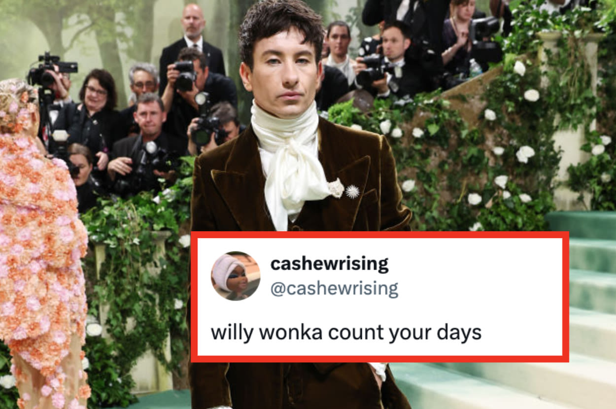 Barry Keoghan's Met Gala Outfit Appears To Be The Breakout Meme Of The 2024 Met Gala