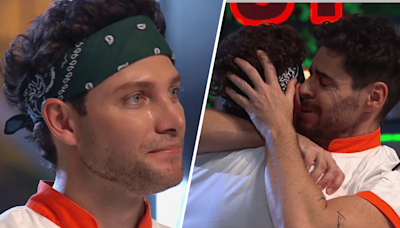 Entre lágrimas y abrazos, Gabriel Coronel se despide de la cocina de Top Chef VIP