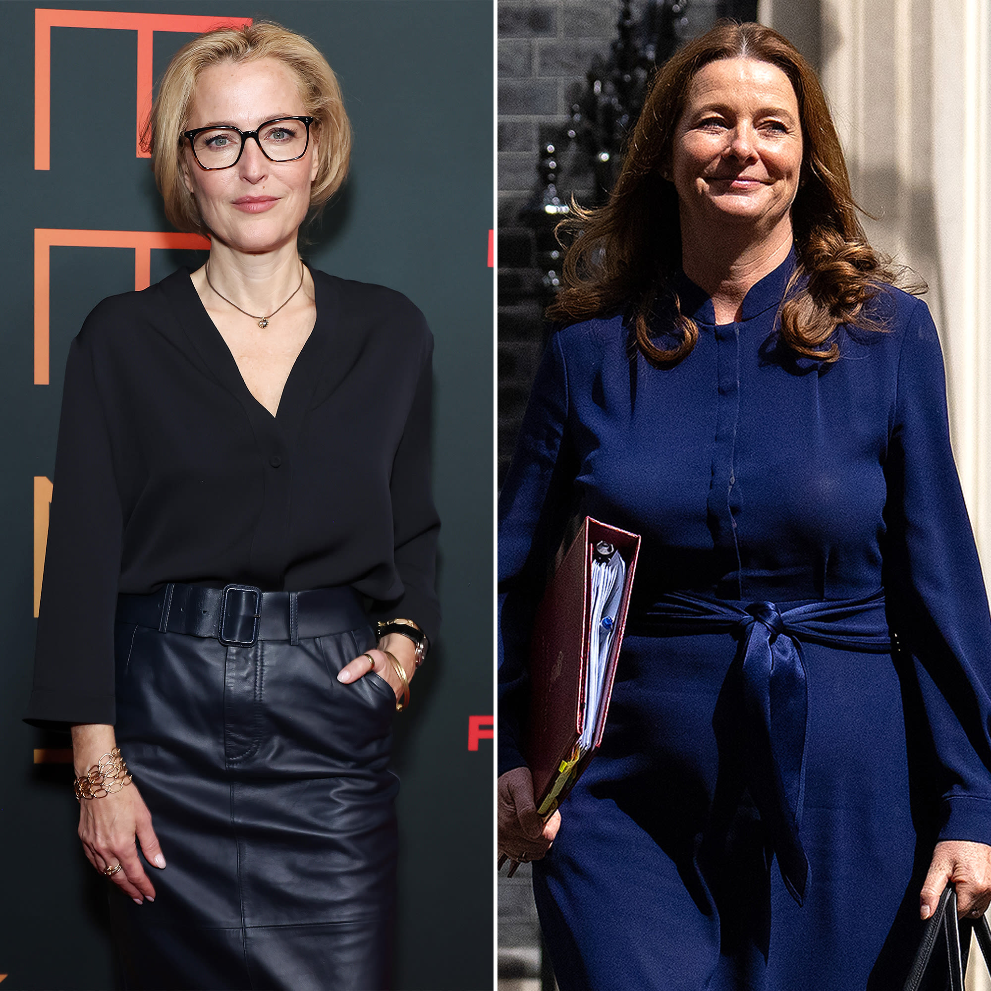 Gillian Anderson Reacts to U.K. Broadcaster Mistaking Actress for Politician Gillian Keegan