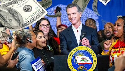 Newsom, California business group spar over contrasting job numbers after minimum wage hike