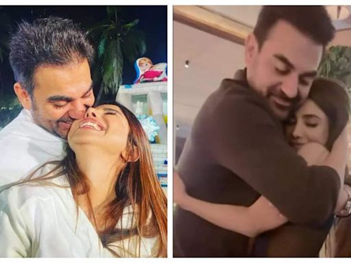 Sshura Khan drops a loved-up photo with husband Arbaaz Khan; calls him 'Sukoon' - See inside | - Times of India