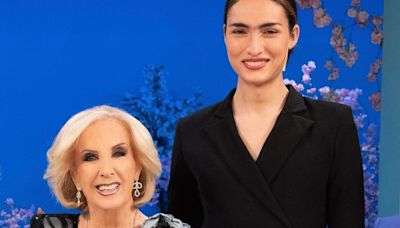 Mina Serrano explicó cómo Mirtha Legrand contribuyó a la serie de Cris Miró y le agradeció por haberla invitado a su programa