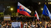Thousands rally in Slovakia to condemn the new government's plan to close top prosecutors' office