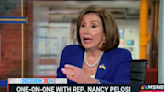 Commentary: Pelosi Loses It, Accuses MSNBC Host of Being a Trump 'Apologist' for Pushing Back on Her Spin