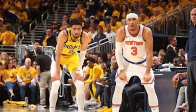 'Damn!' Knicks' Josh Hart Jokes To Tyrese Haliburton About Getting Swept by Celtics: VIDEO NBA Tracker