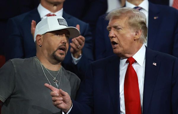 Here's Why Jason Aldean Joined Donald Trump at the RNC