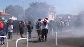 Police clash with protesters at water reservoir demonstrations in La Rochelle