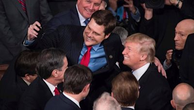 Matt Gaetz may still be at war with Kevin McCarthy, but thinks Donald Trump's support matters more