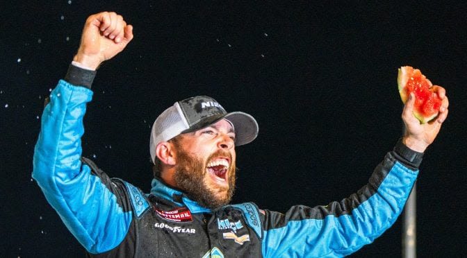 Ross Chastain prevails in overtime to win Truck Series race at Darlington