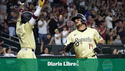 Gurriel y Newman pegan dobles de 2 carreras y D-backs superan 8-5 a Gigantes