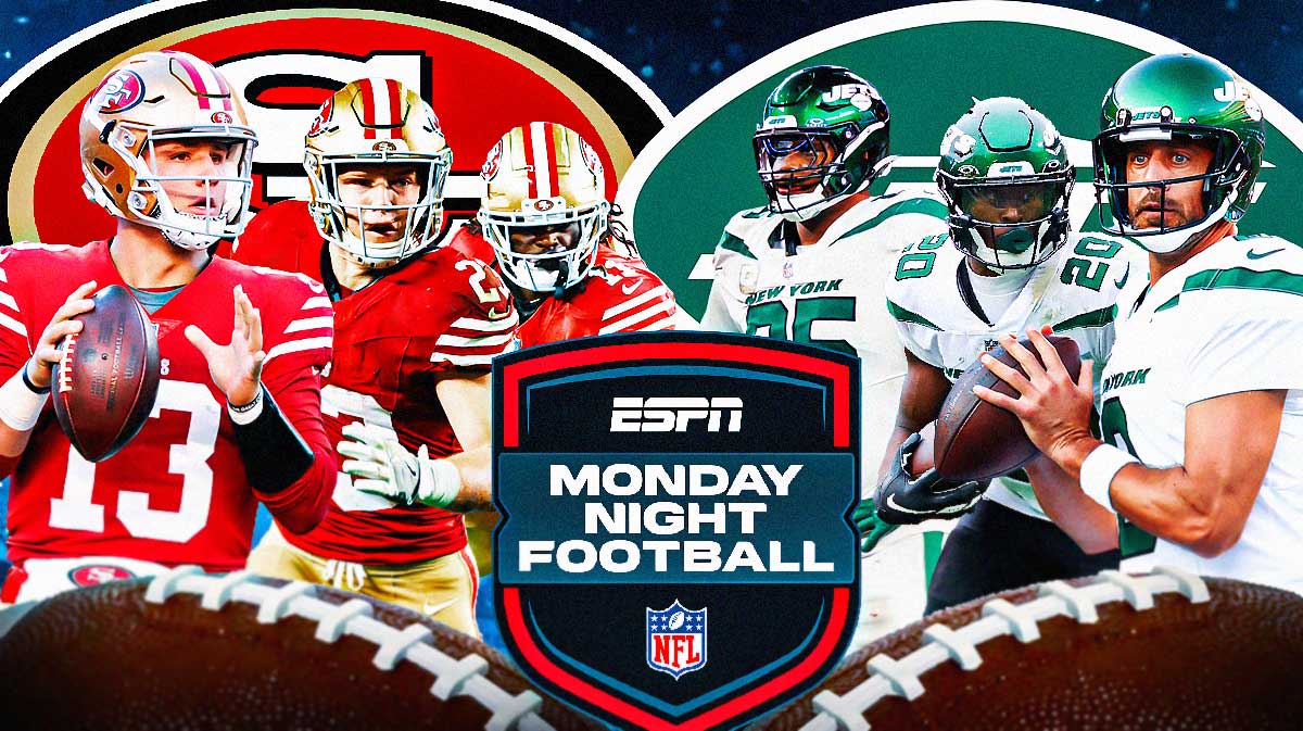 Jets vs. 49ers: How to watch Monday Night Football on TV, stream, date, time