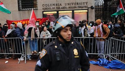 New York: Mehr als hundert Festnahmen bei Palästinenser-Demo an US-Eliteuni