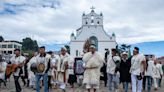 Indígenas mexicanos inician la peregrinación de la Virgen de Guadalupe