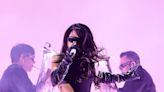 Becky G Joins Peso Pluma’s Coachella Set In Cowboy-Core Steve Madden Boots