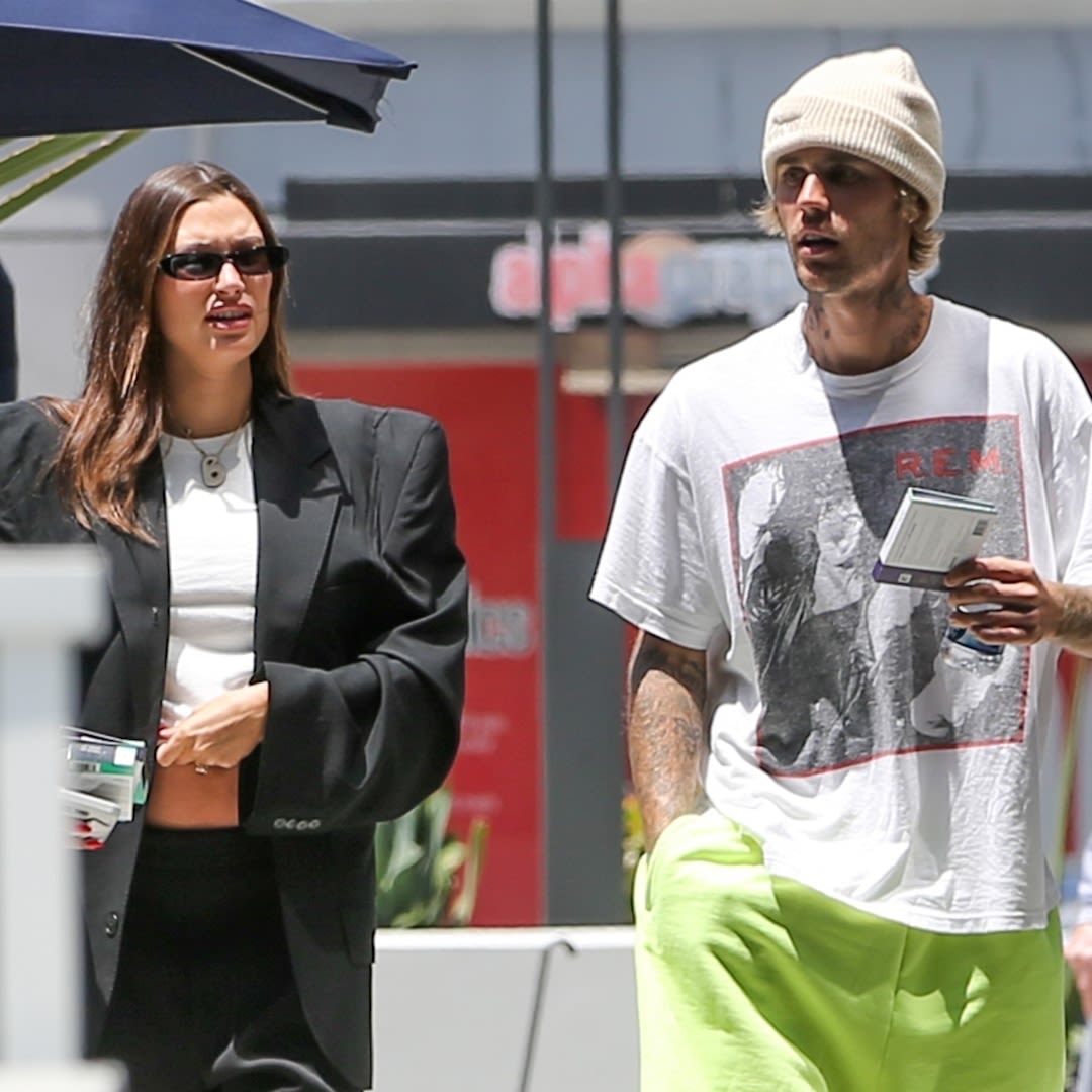 See Pregnant Hailey Bieber and Justin Bieber Step Out for First Time Since Announcing Baby on the Way - E! Online
