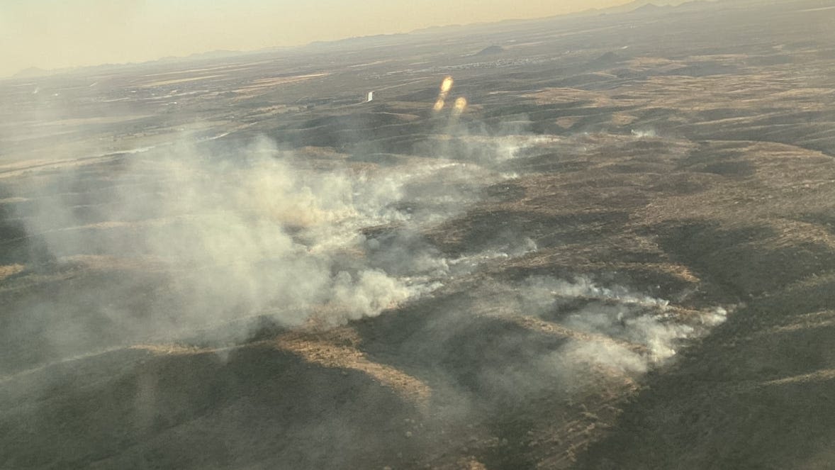 Range Fire northeast of Florence shows no signs of growth, remains at 2,000 acres