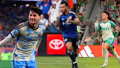 Gritos argentinos en la MLS: del gol y el partidazo de Acosta en Cincinnati a los festejos de Driussi y Carranza