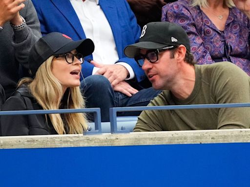 Emily Blunt and John Krasinski make rare family outing with daughters Hazel and Violet at the US Open