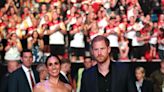 Meghan Markle Glowed in a Peacock Blue Gown at the Invictus Games Closing Ceremony